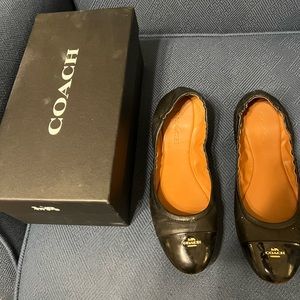 Coach ballet flats